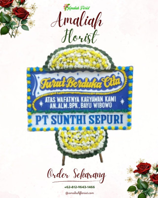 Papan Bunga Duka di Cibeureum Kulon