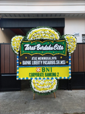 Papan Bunga Duka di Cibeureum Kulon