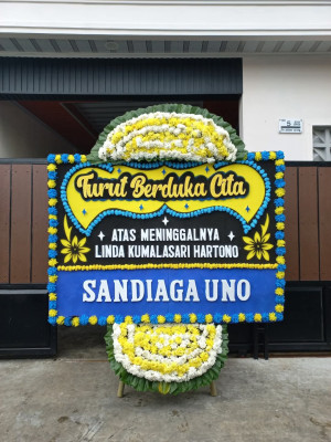 Papan Bunga Duka di Cibeureum Kulon