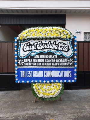Papan Bunga Duka di Cibeureum Kulon